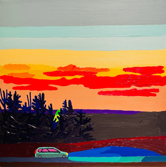 Got a feeling that I can't explain we had to leave this place we won't go back again