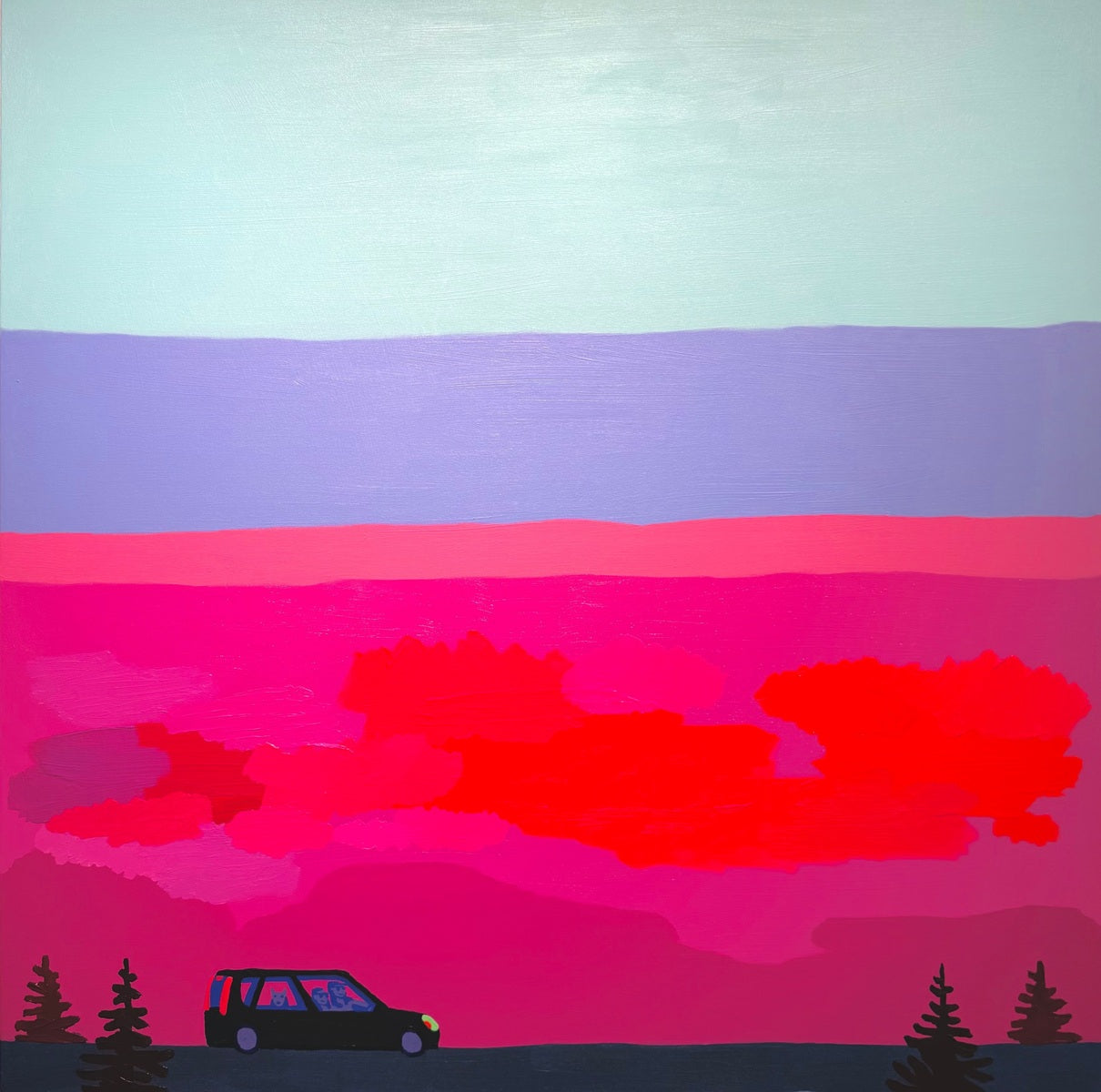 We were only ever passing through