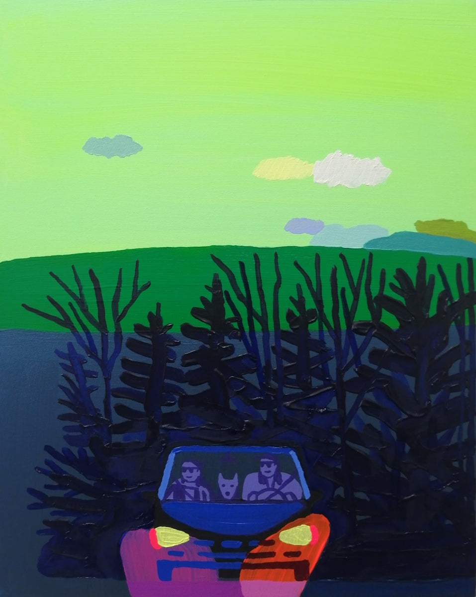 Down the back streets where the pines grow