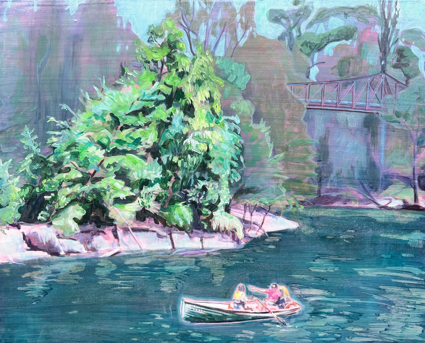 Boating on the Yarra