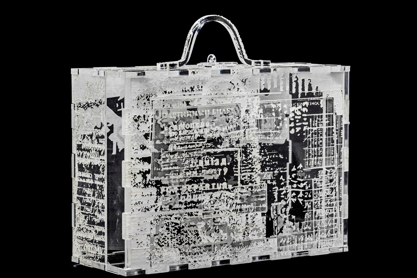 Self-portrait (the suitcase)