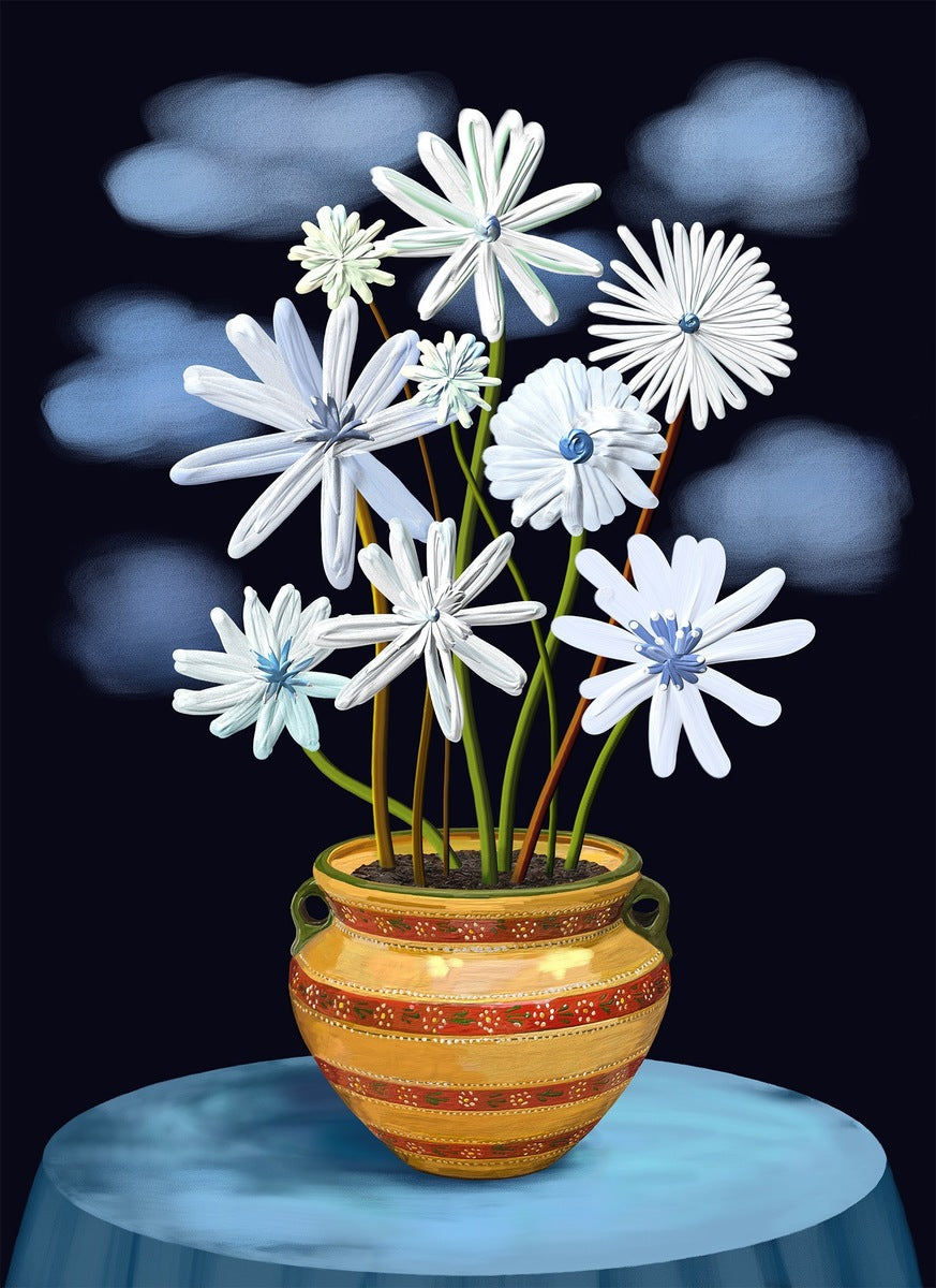 Flowers On The Full Moon 1 of 4