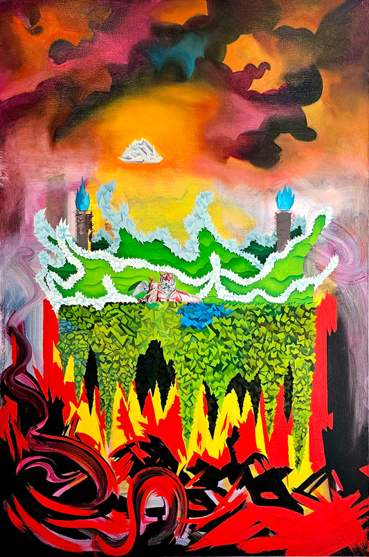 Above The Floating Isle is a Cloud