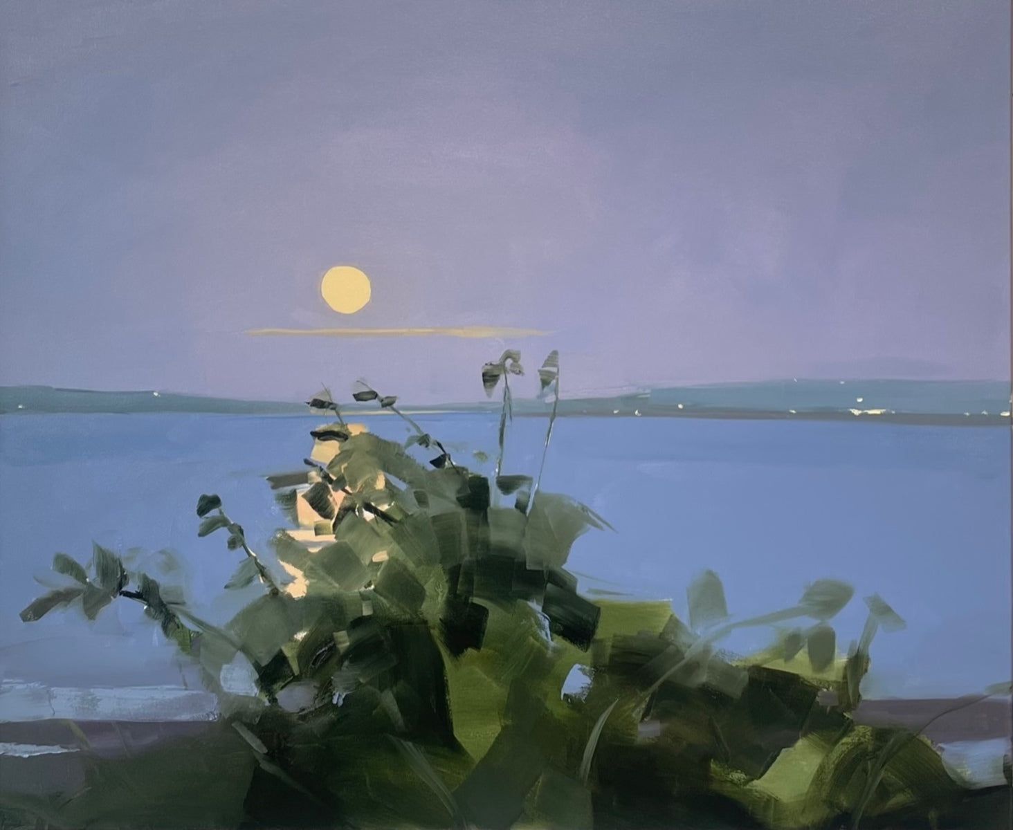 August blue moon