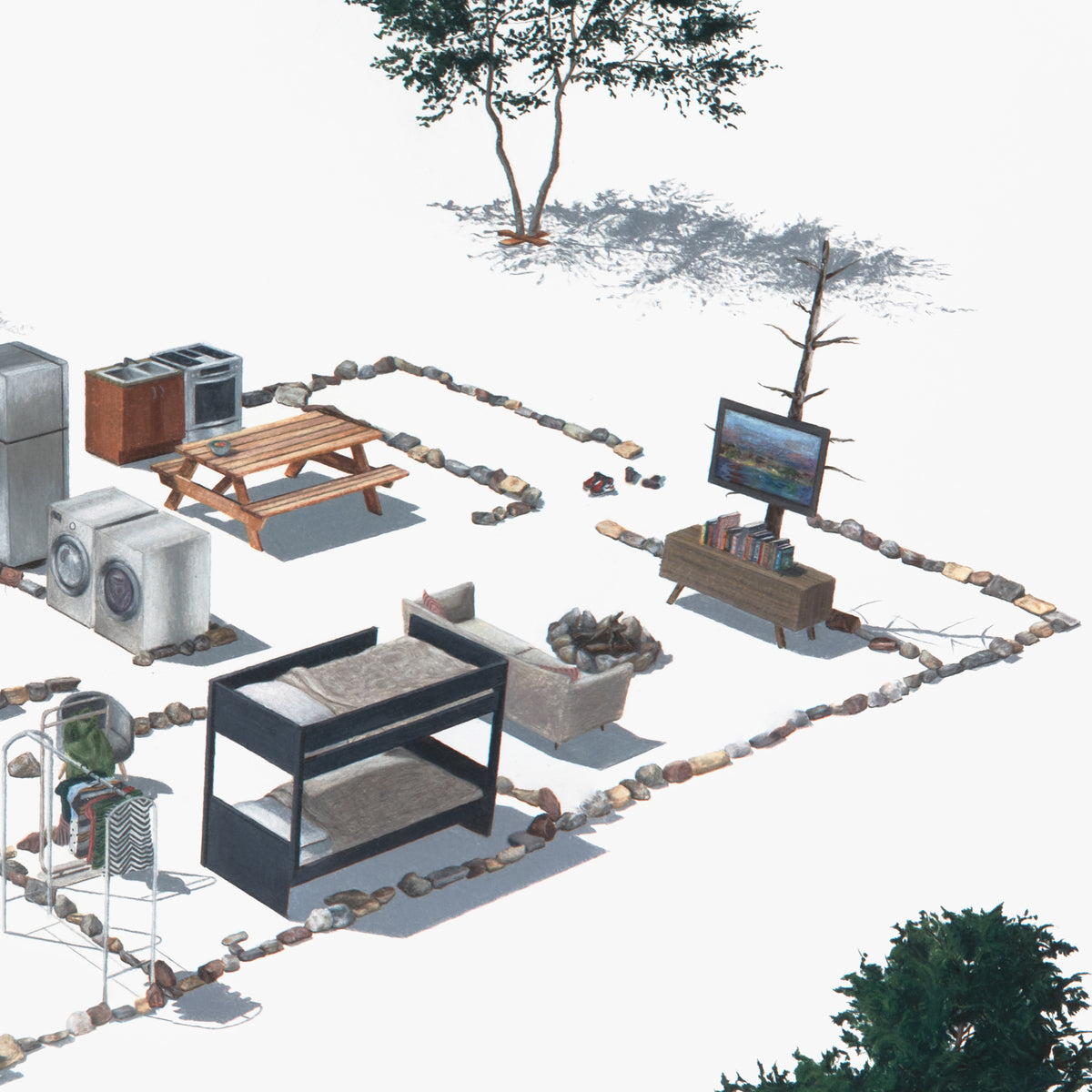 Floor Plan for Adorable Bungalow