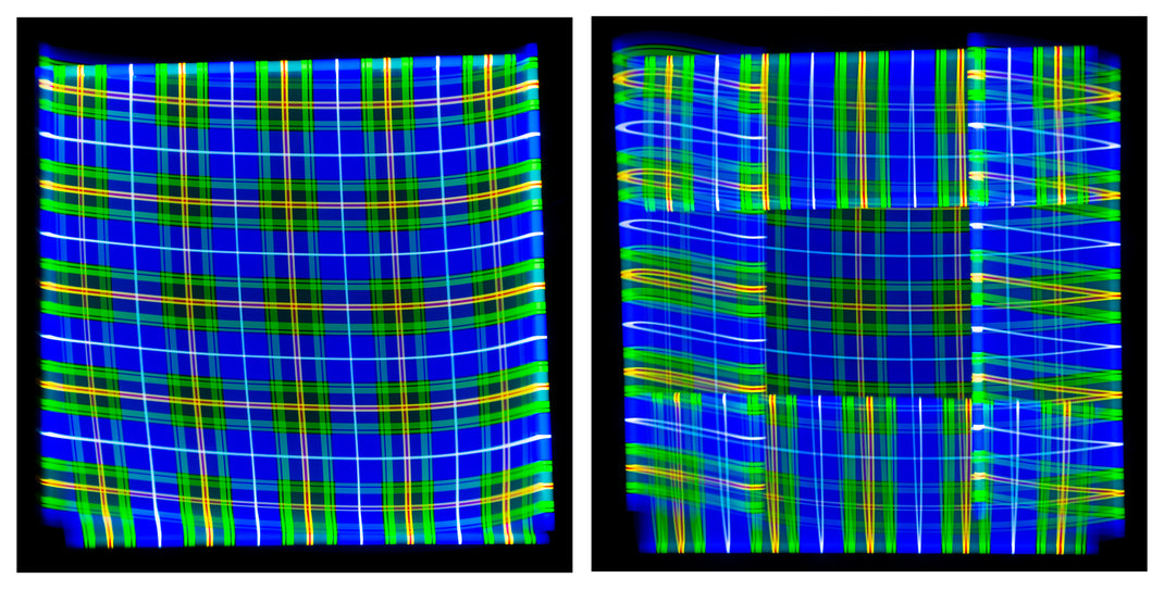 Nova Scotia Light Tartan diptych