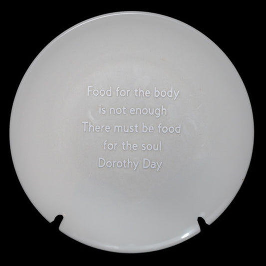 Vinyl letters on plates/ objects (variation)